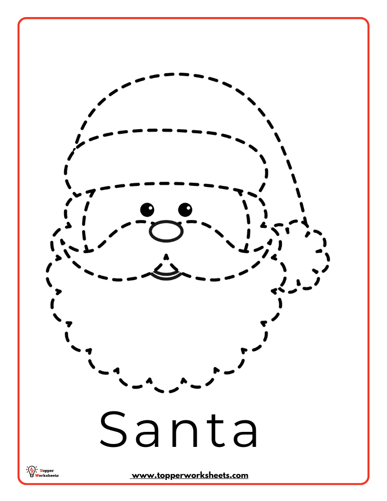 Christmas-tracing-worksheets