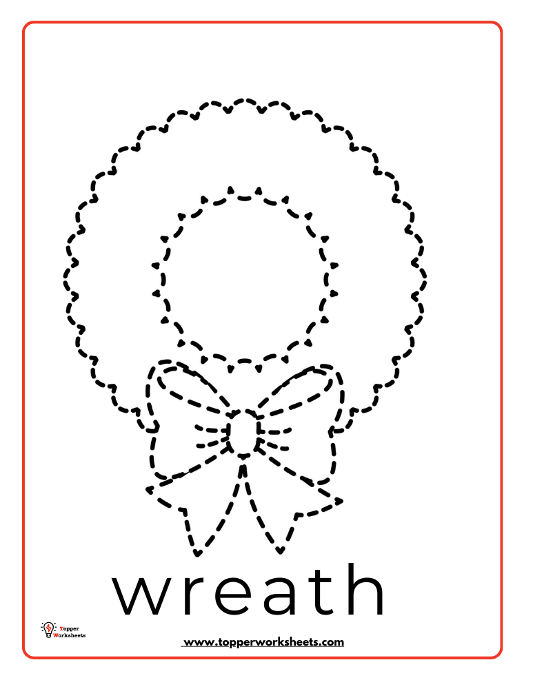 Christmas-tracing-worksheets