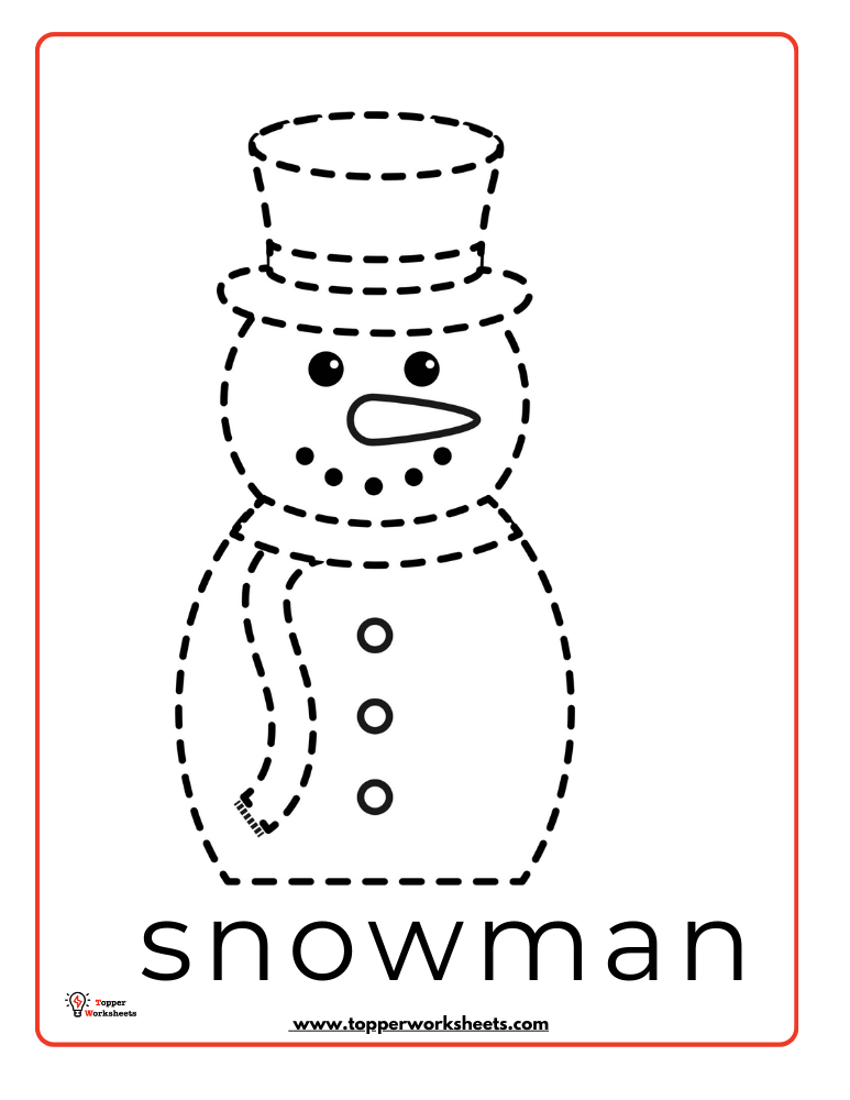 Christmas-tracing-worksheets
