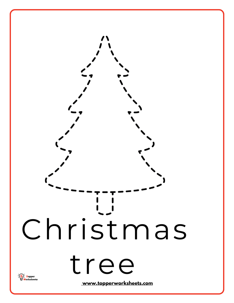 Christmas-tracing-worksheets