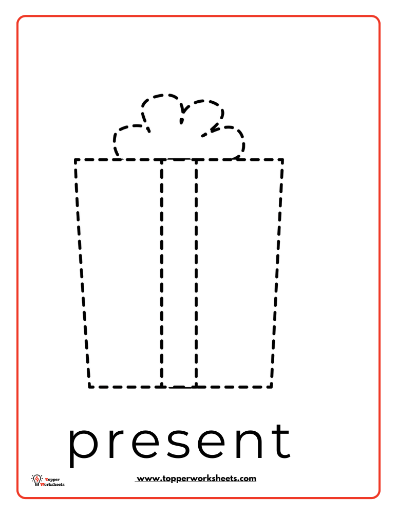 Christmas-tracing-worksheets