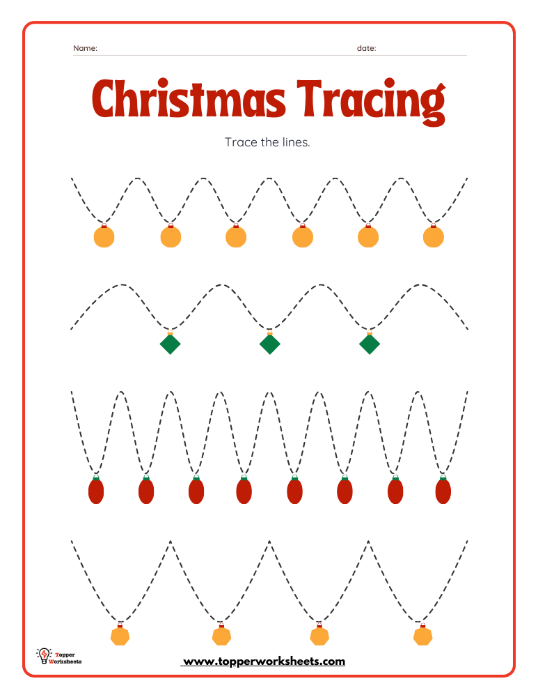 Christmas-tracing-worksheets