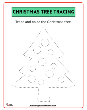 Christmas-tracing-worksheets