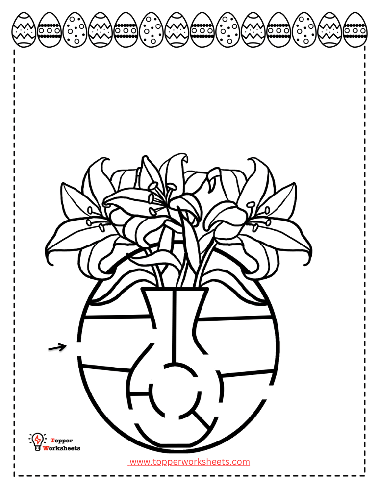 Easter Mazes worksheets
