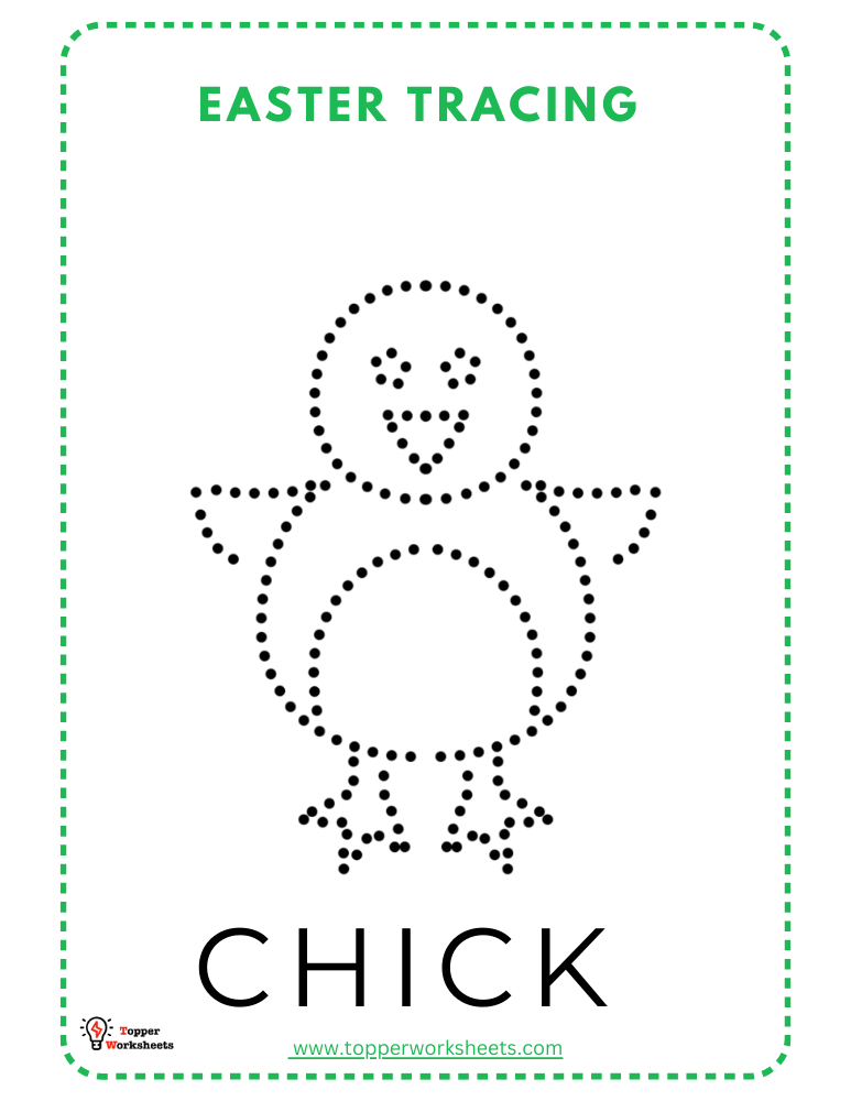 Easter tracing