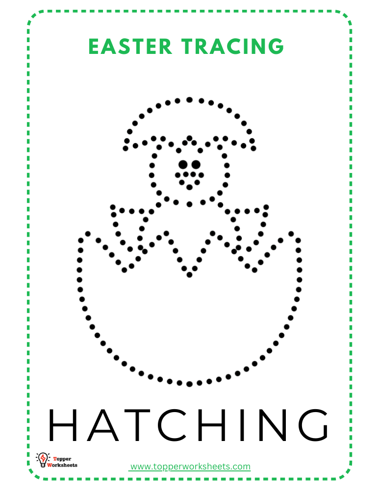Easter tracing