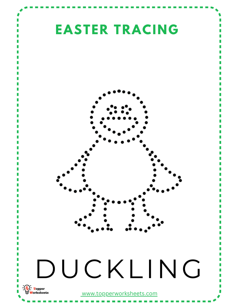 Easter tracing