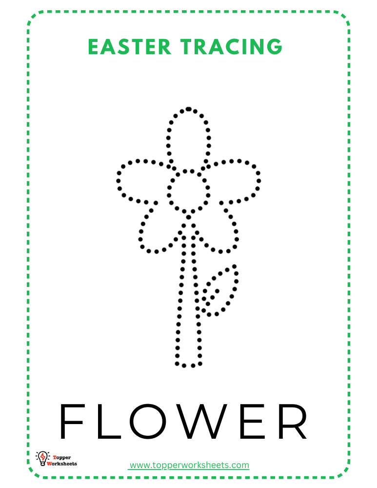 Easter tracing